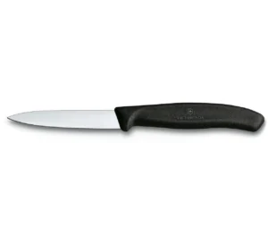 Victorinox köögiviljanuga, sirge, lühike, tera pikkus  8 cm, kood 5.7603
