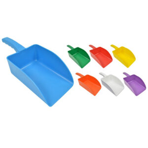 Hand scoop, white,  notional capacity 1500 g