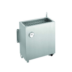 Knife sterilizer with thermometer